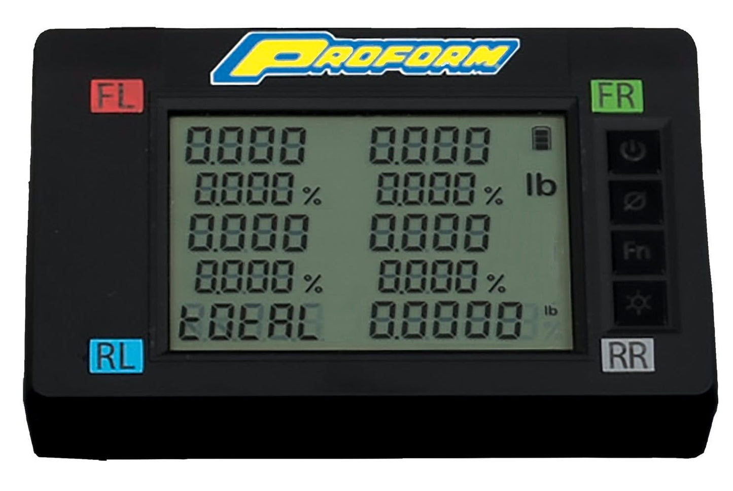 ProForm Vehicle Scale, Slim, Electric, 15 in Square, 1750 Capacity Pad, Wireless, Case/Controller/Pads, Kit (TCI67644)