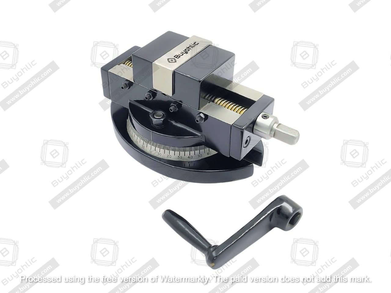 Buyohlic Self Centering Milling Machine Vice with Swivel Base - 2" Inch (Jaw Width 50 mm)