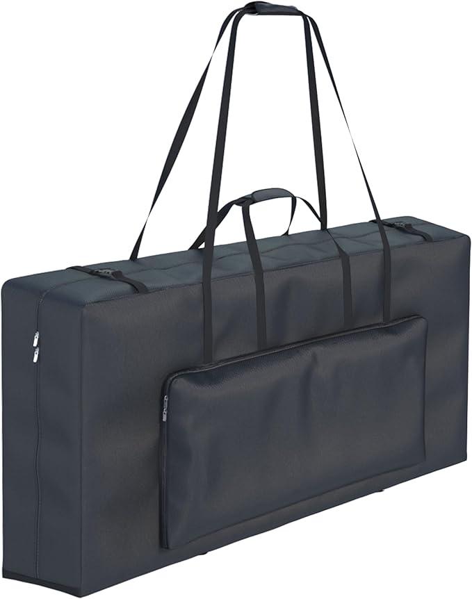 Cornhole Carrying Case, Cornhole Bag Tote Fits 4' x 2' Regulation Size Board, Heavy duty 600D Waterproof Oxford Fabric, Large Pockets for Cornhole Outdoor Games,Only Bag.