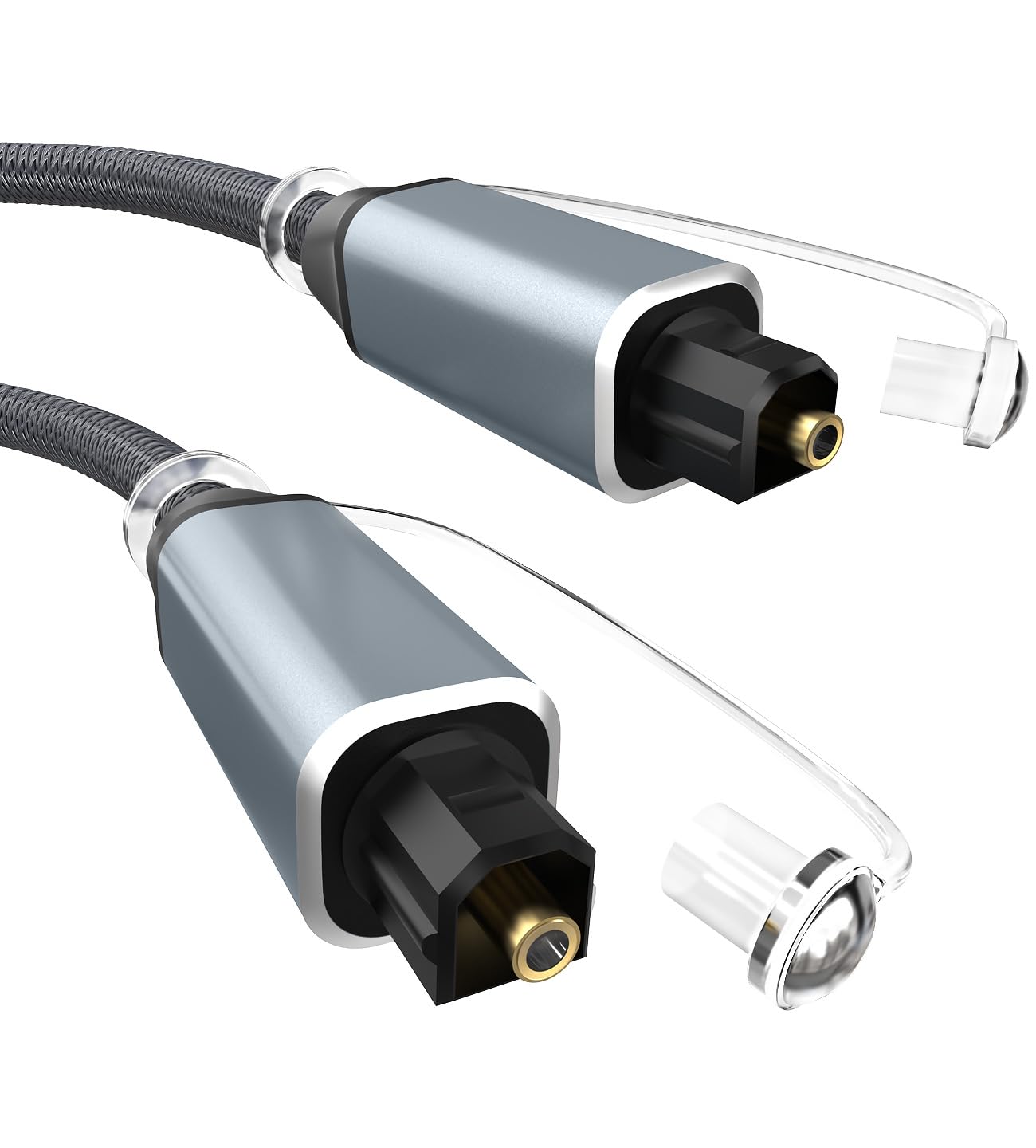 5FT-Toslink One/PS4, Optical Audio Cable Compatible with Soundbar, Stereo Systems, Home Cinema, Xbox TV, Amplifier