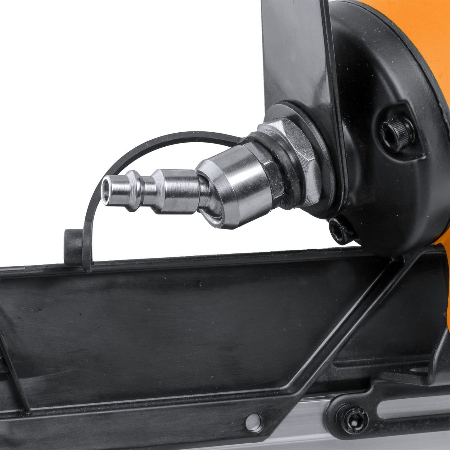 Freeman 2nd Generation Compact Lightweight Pneumatic 21° 3-1/4" Framing Nailer with Adjustable Metal Belt Hook and 1/4" NPT Air Connector | G22183CLW