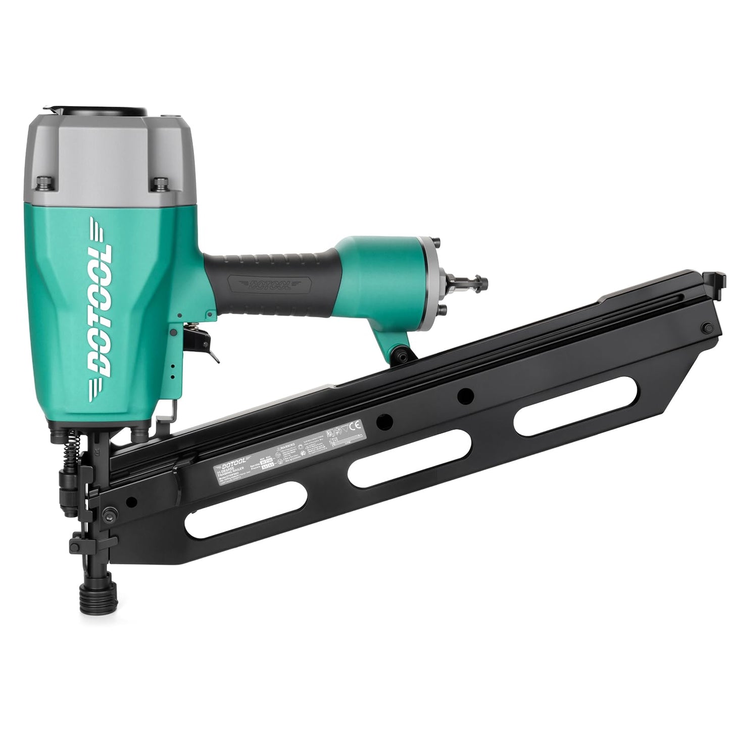 DOTOOL Framing Nailer, Framing Tool for 21 Degree 2-Inch to 3-1/2-Inch Plastic Collated Nails,Professional Pneumatic Nailer for Flooring, Roof Decking
