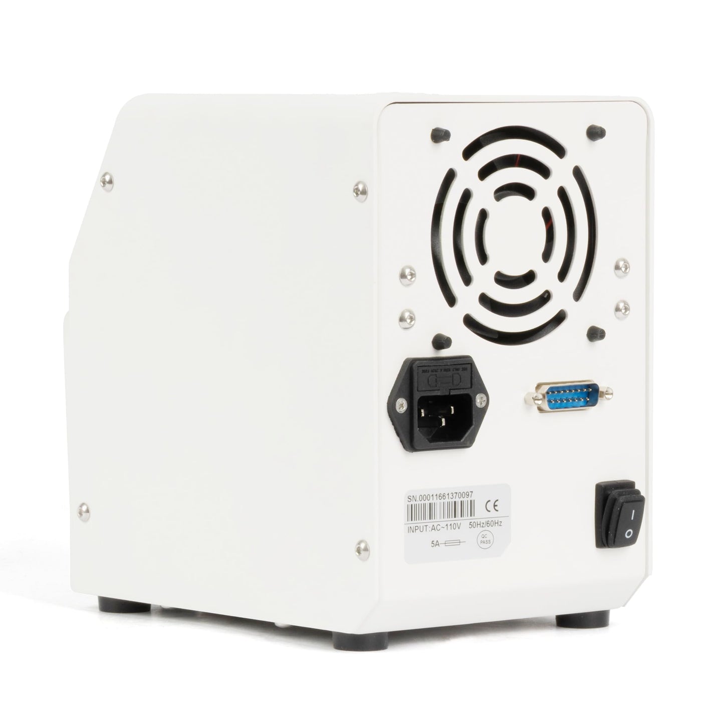 U.S. Solid Peristaltic Pump Dual Channel Variable Speed 0.1-150 RPM - 0.0002-48 mL/min Flow - 3 Included Tubing Sizes (1x1,2x1,2.4x0.8)