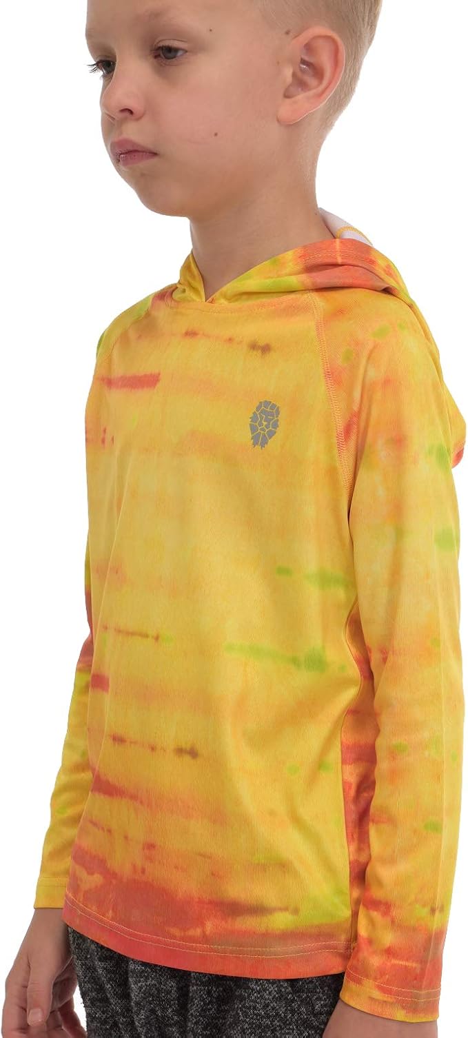 Hoodies for Boys Outdoor Recreation Shirts - Youth Athletic Tops Sun Protection UPF 50+