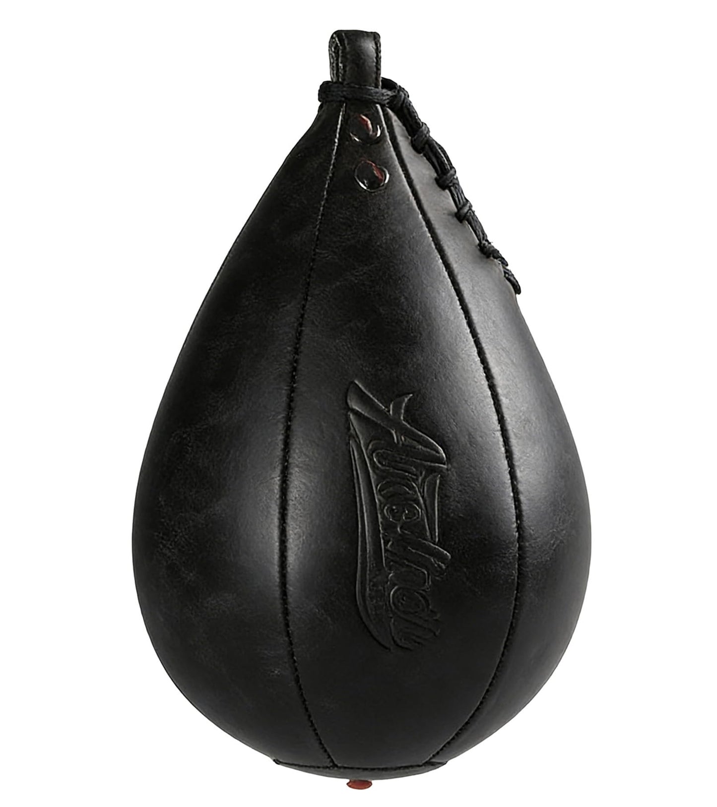 Speed Bags for Boxing Leather Training Reflex Bag Pear Shaped Punching Bag Reaction Venting Ball Speedbag for Teens Adults Boxing Coaches