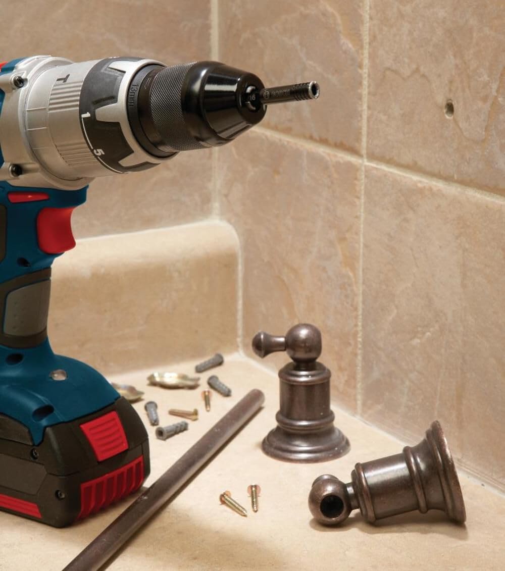 BOSCH HDG11 11-Piece Diamond Hole Saw Assorted Set for Hard Materials for Use Only with Machines Designed for Wet Sawing and on GFCI-Protected Circuit