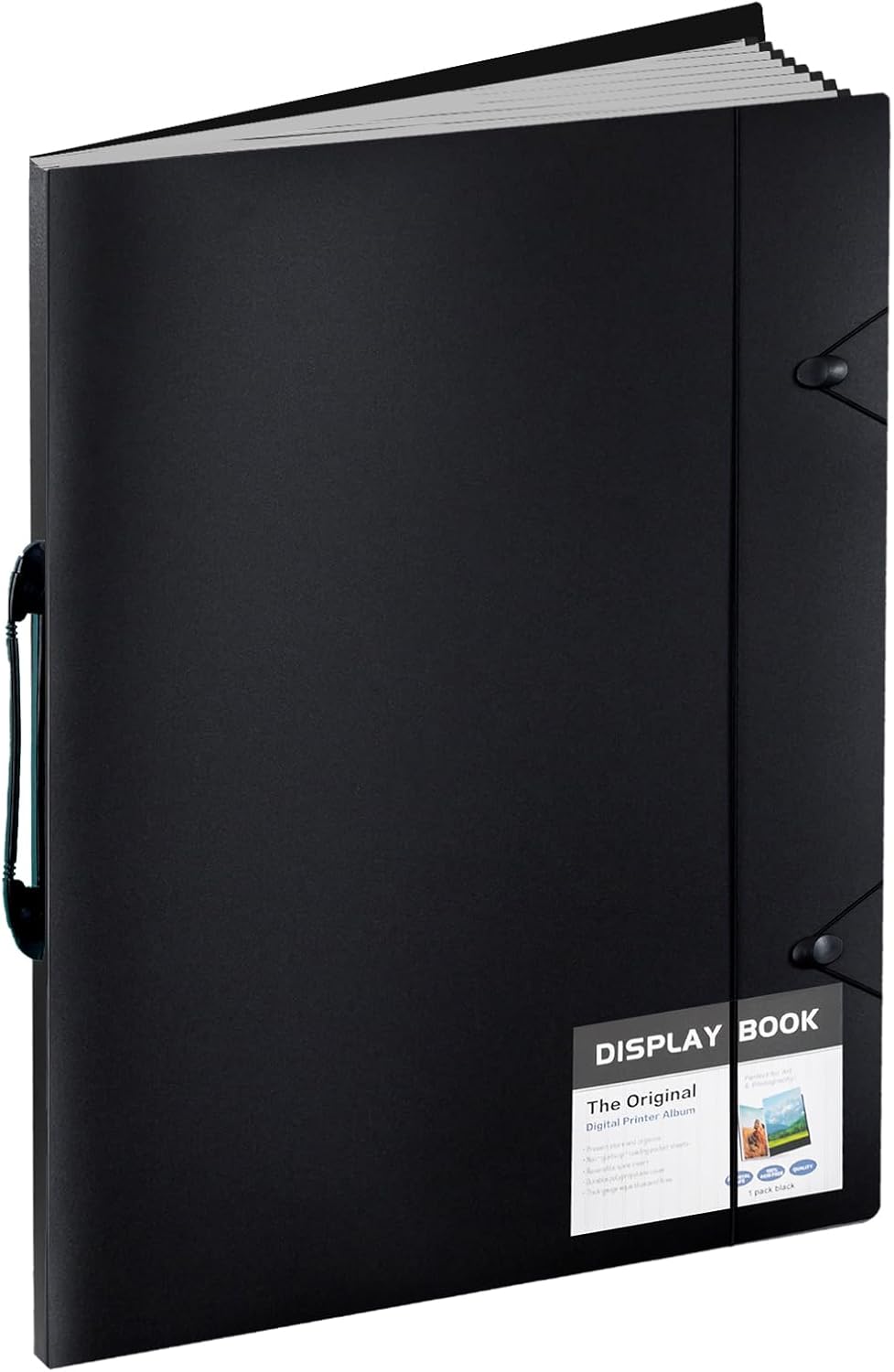 ZFCLXX 18"x24" 500-Pieces Large Art Portfolio Heavy Duty Binder with Plastic Sleeves, Portfolio Folder with Protectors