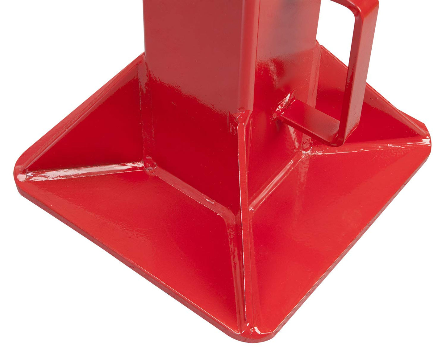 Big RED 22 Ton Car Jack Stands, Heavy Duty Pin Type Professional Car Jack Stand with Lock, Fit for Supporting Trucks, Trailers and Equipment, Red, 1 Pair