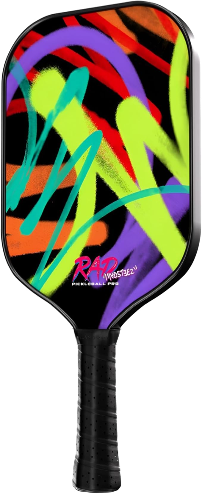 RAD Pro Pickleball Paddle Set – USAPA Approved – T700 Carbon Fiber Surface & 16mm Full-Cell Polypropylene Honeycomb Core for Power & Control – Includes Outdoor Pickleballs & Tote Bag