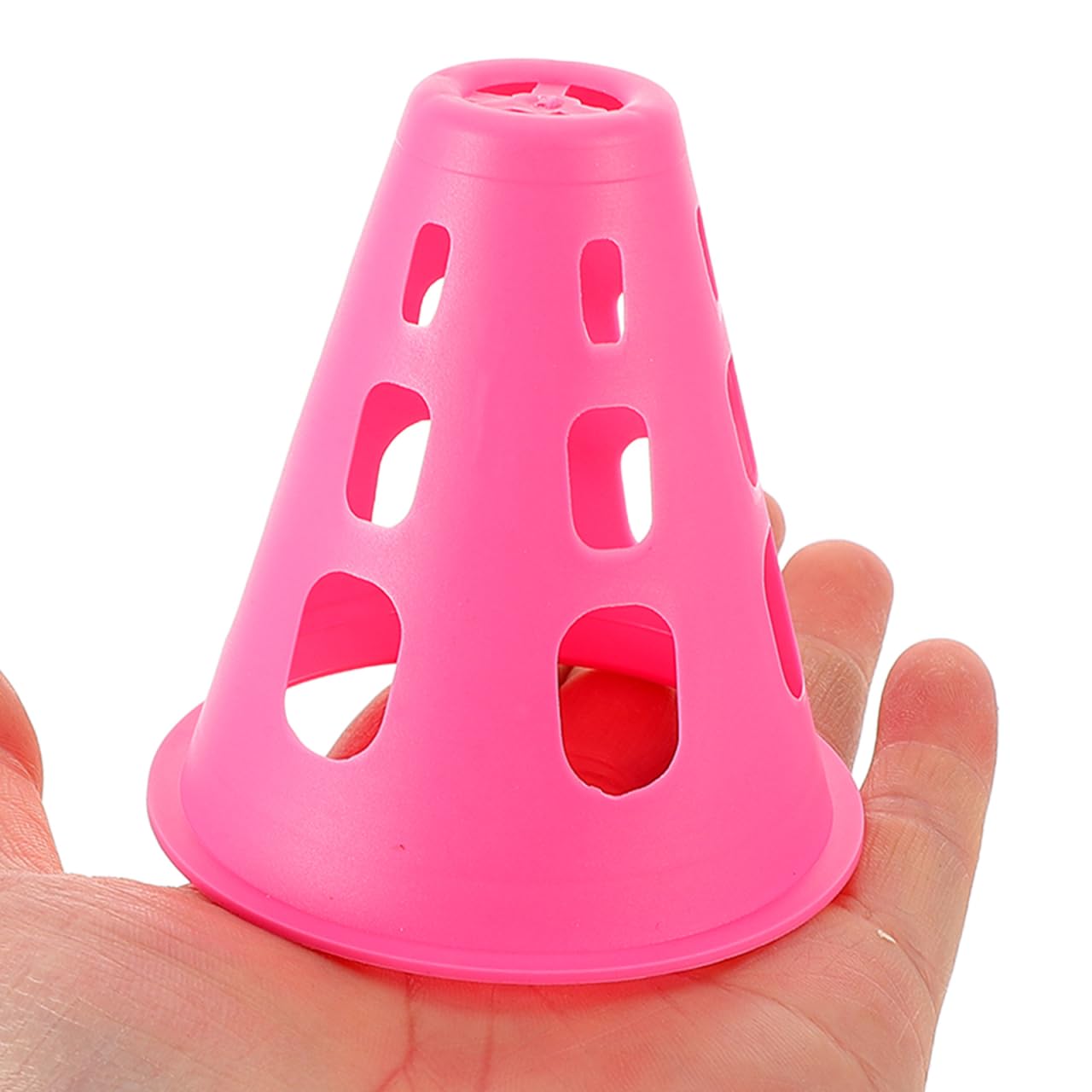 BESPORTBLE 20Pcs Mini Training Cones for Roller Skating Practice Windproof Sports Marker Cones 3.14In Diameter Lightweight Outdoor Training Accessories for Skill Development