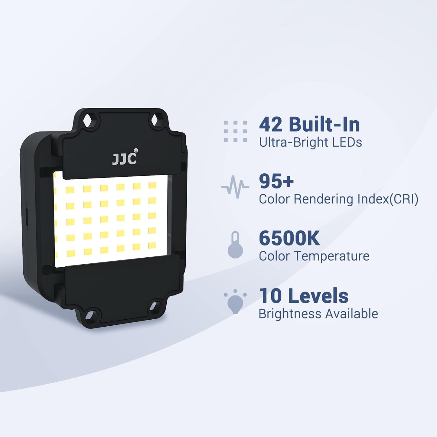 JJC 35mm Set 35mm 10 Film Digitizing LED Light for Negatives Copying with Film Strips & Slides Holder, Levels