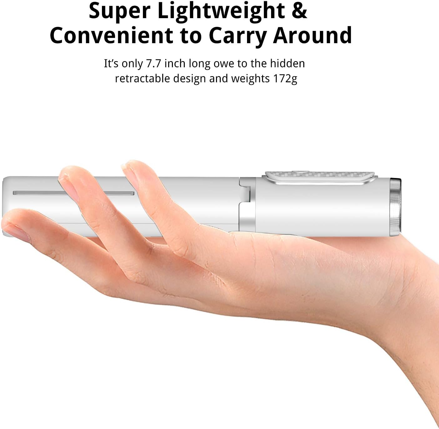 ATUMTEK 3-in-1 17/16/15/14/13/12/11/11 Selfie Stick Tripod, Extendable Aluminum Phone Tripod with Detachable Bluetooth