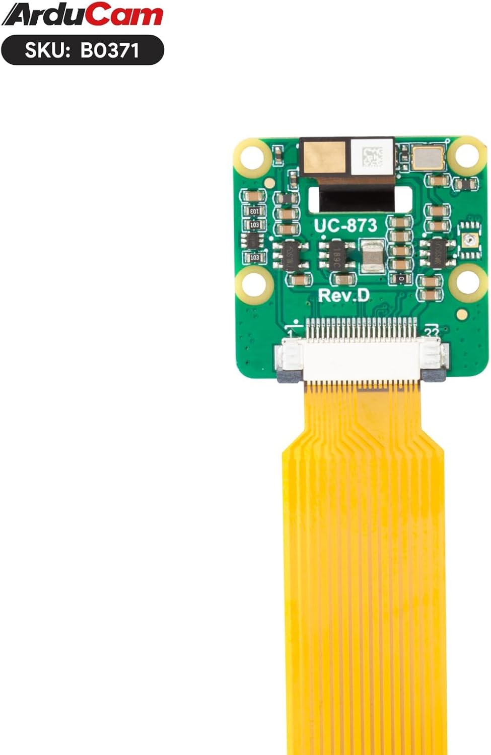 Arducam IMX519 16MP 5/4B/3B+, 2 Autofocus Camera Module for Raspberry Pi, AF Pi Camera Compatible with Raspberry Pi