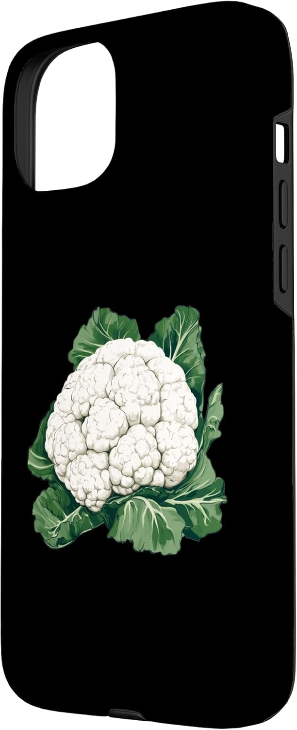 Cauliflower Brassica Oleracea Vegetable Designs 15 iPhone Plus Cauliflower Pop Art Case