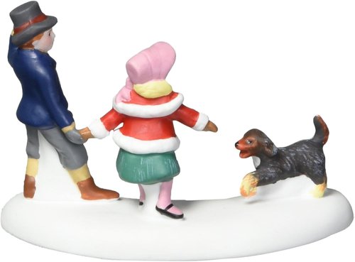 Department 56 Dickens' Village Puppy Accessory Figurine - Charming Addition to Your Collection