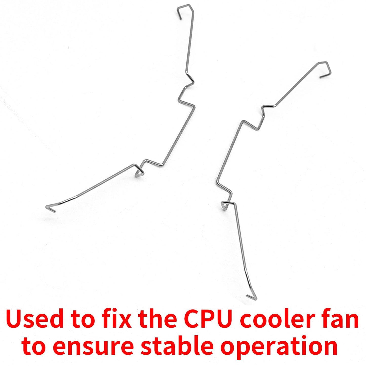 Surf turtle 4 12CM CPU Heatsink Fan Buckles pcs Wire Buckle Lower Hook Type Fixing Clip for Computer Cooling