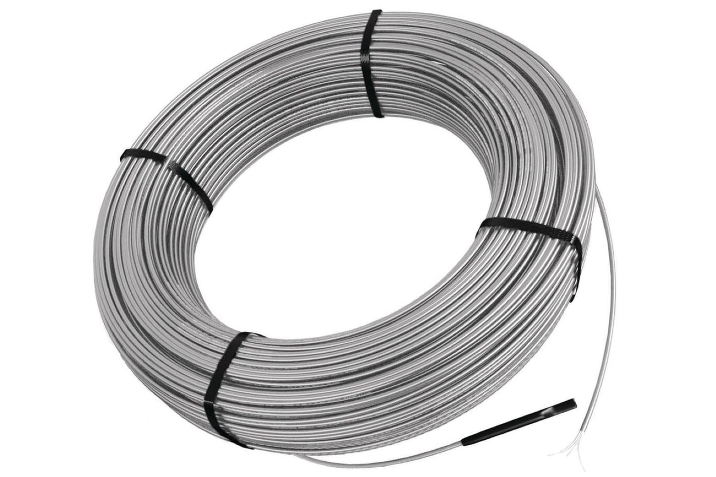Schluter Ditra-Heat-E-HK Electric Floor Heating Cable Kit with Temperature Sensors - Ideal for Interior Tile Floors - Minimal EMF, Twisted Pair Cables, 120V, 52.9 Feet - DHEHK12016