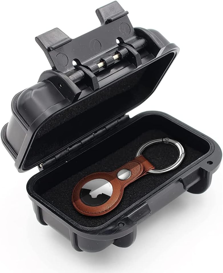 Family1st Weatherproof Magnetic Case for GPS Tracker Device for Vehicles, AirTag, Key Holder Under Vehicles