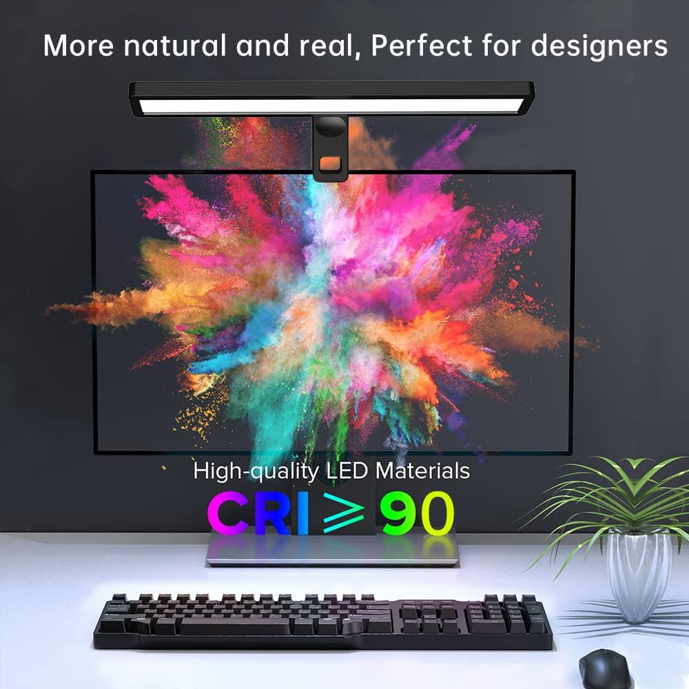 MIAO LAB 3 Dimmable 10 Video Conference Lighting with Tripod for Laptop&Computer -Webcam Light for Streaming-Zoom