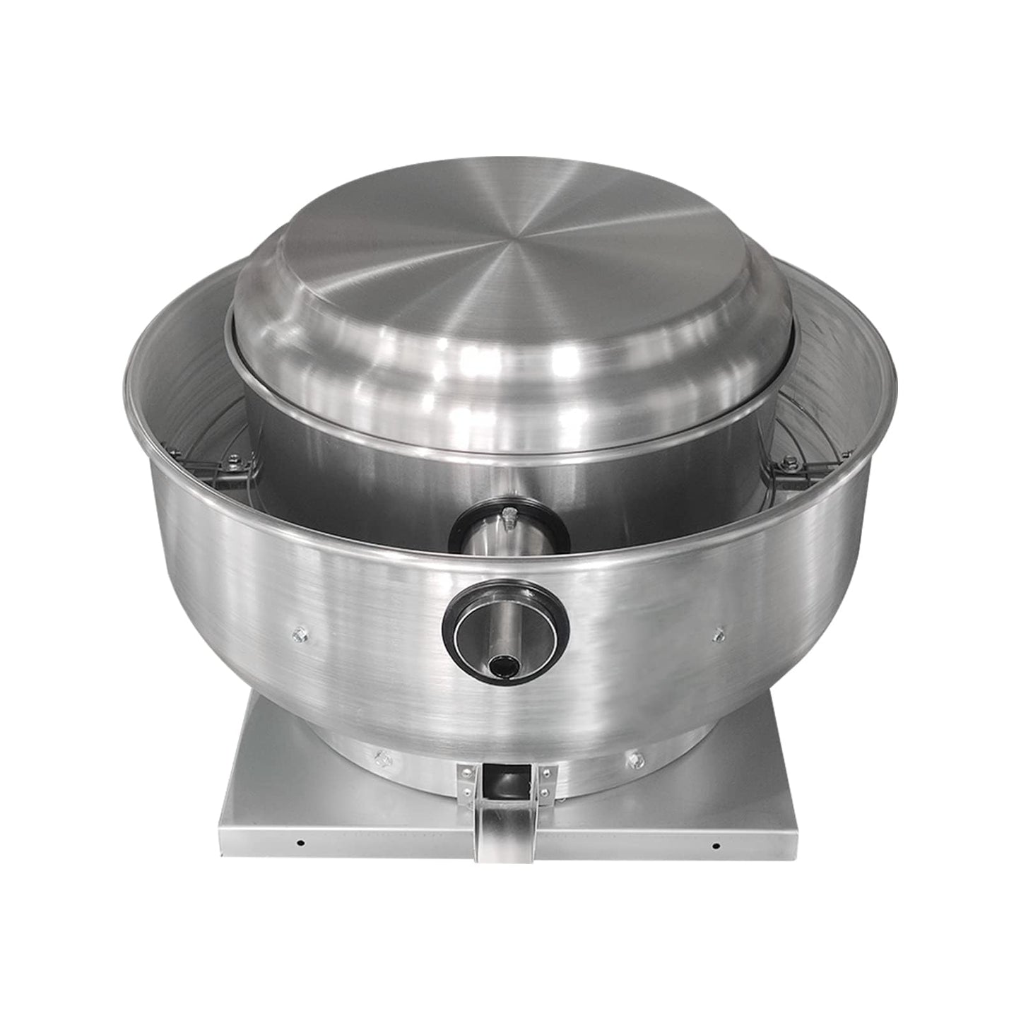 FICBXRA Restaurant Hood Grease Rated Exhaust Fan- Food Truck High Speed Direct Drive Centrifugal Upblast Exhaust Fan 0.25HP 110 Volt Single Phase Motor 1500-1700 CFM