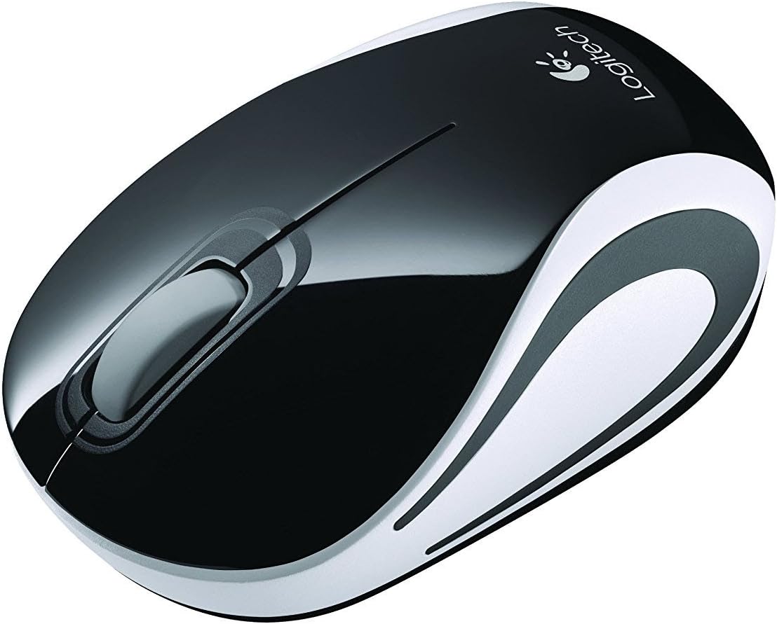 Logitech M187 Wireless Mini Mouse - Portable Design for On-the-Go