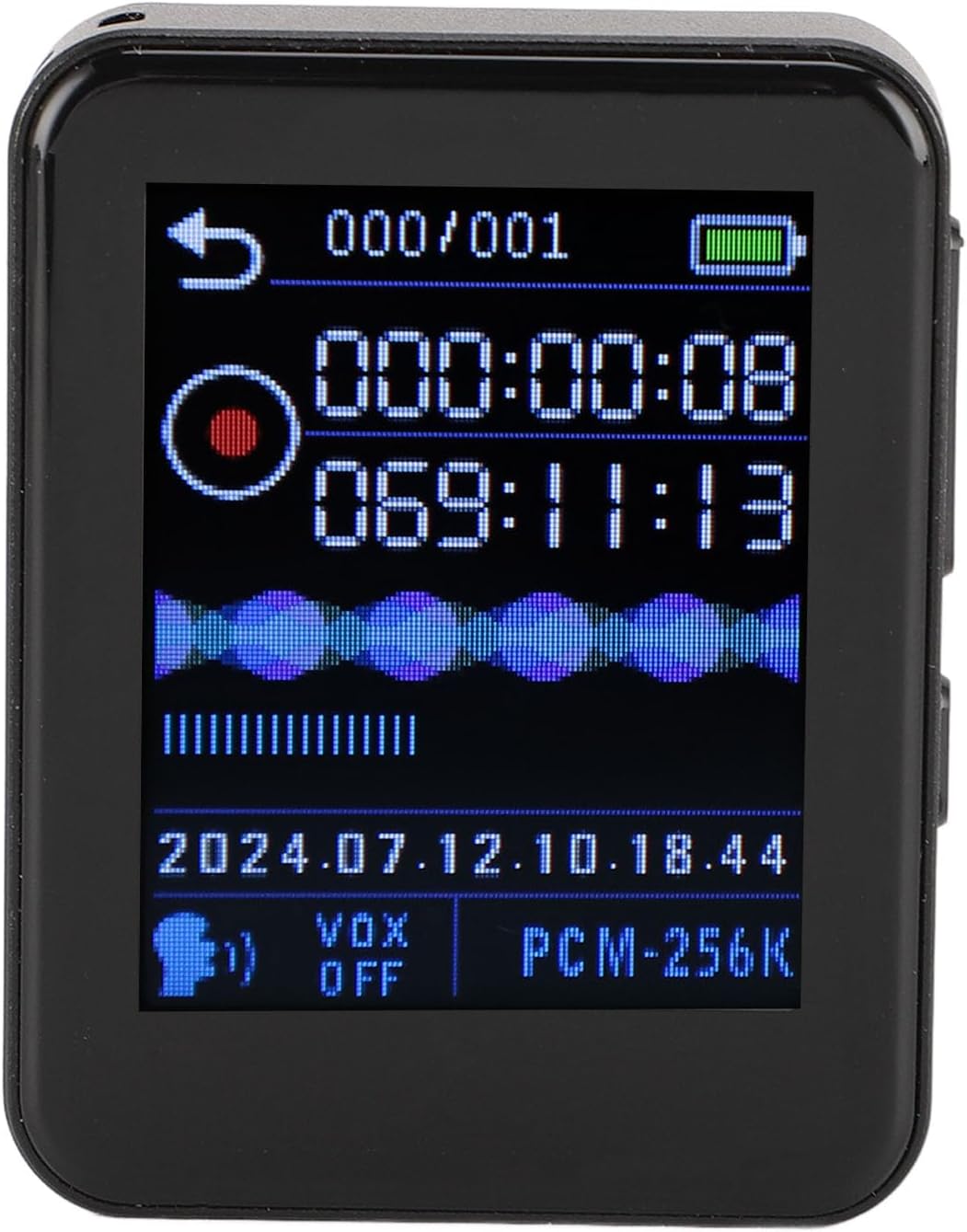 Sanpyl MP3 (16GB) Voice Recorder, Player, Voice Recording Device, Activated Recording Device, Activated Noise