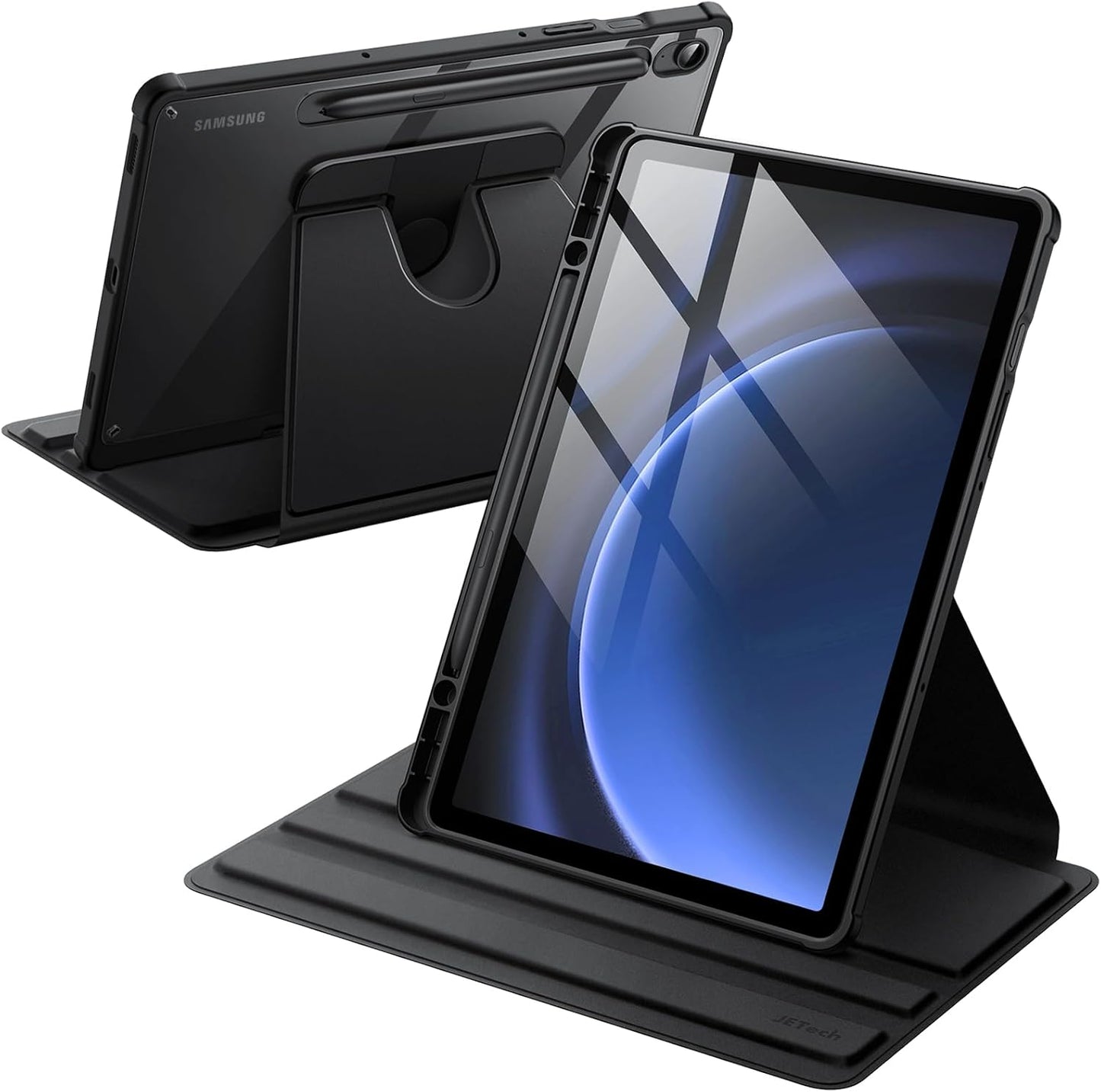 JETech S10 S10 S9 10.9-Inch S9 11-Inch 360 Rotating Case for Samsung Galaxy Tab Lite / FE / FE / with S Pen Holder