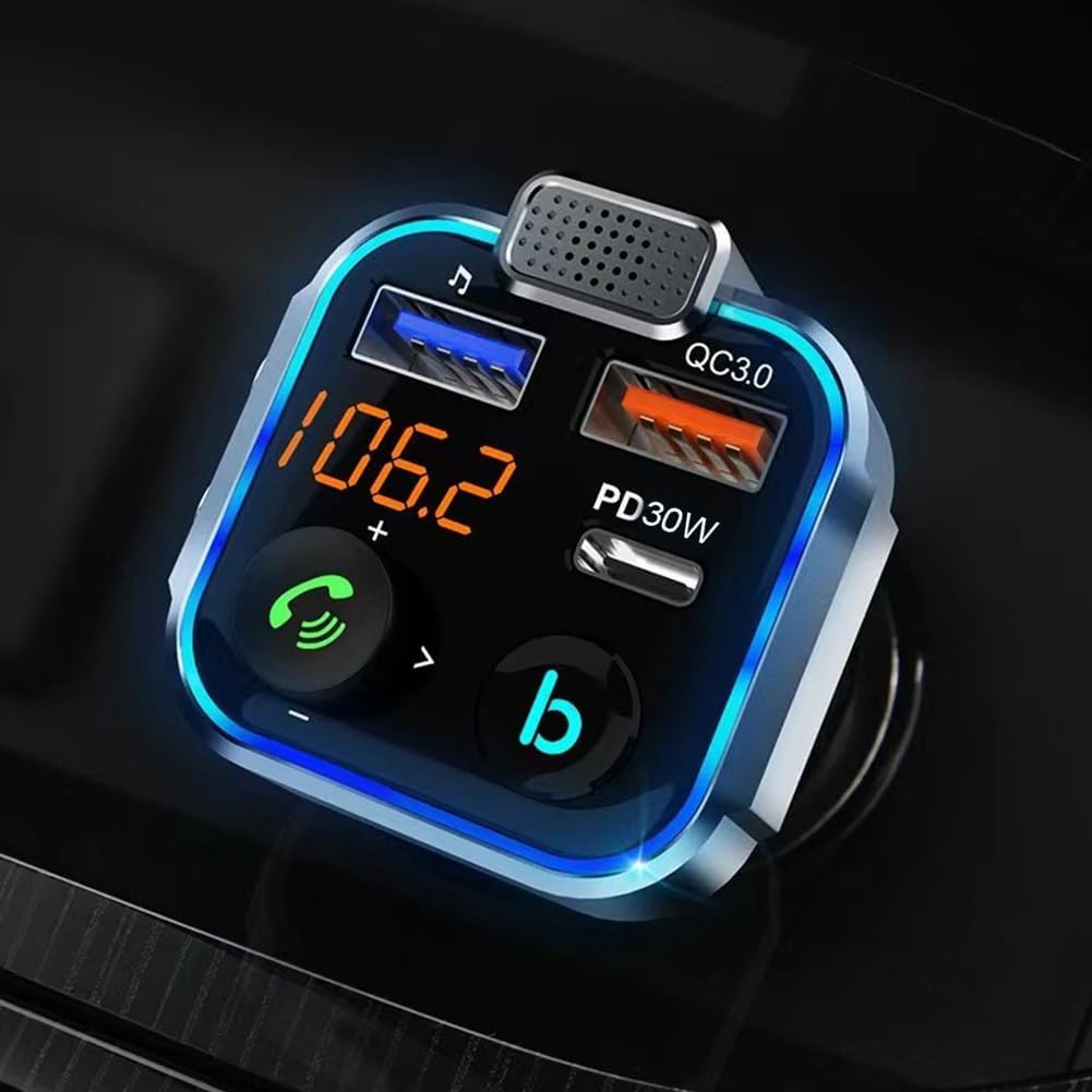 FASDRESS 5.0 MP3 3 MP3 30W QC3.0 Bluetooth-Compatible Audio Player Ports Charging Player Hands Free Calling Type-C PD