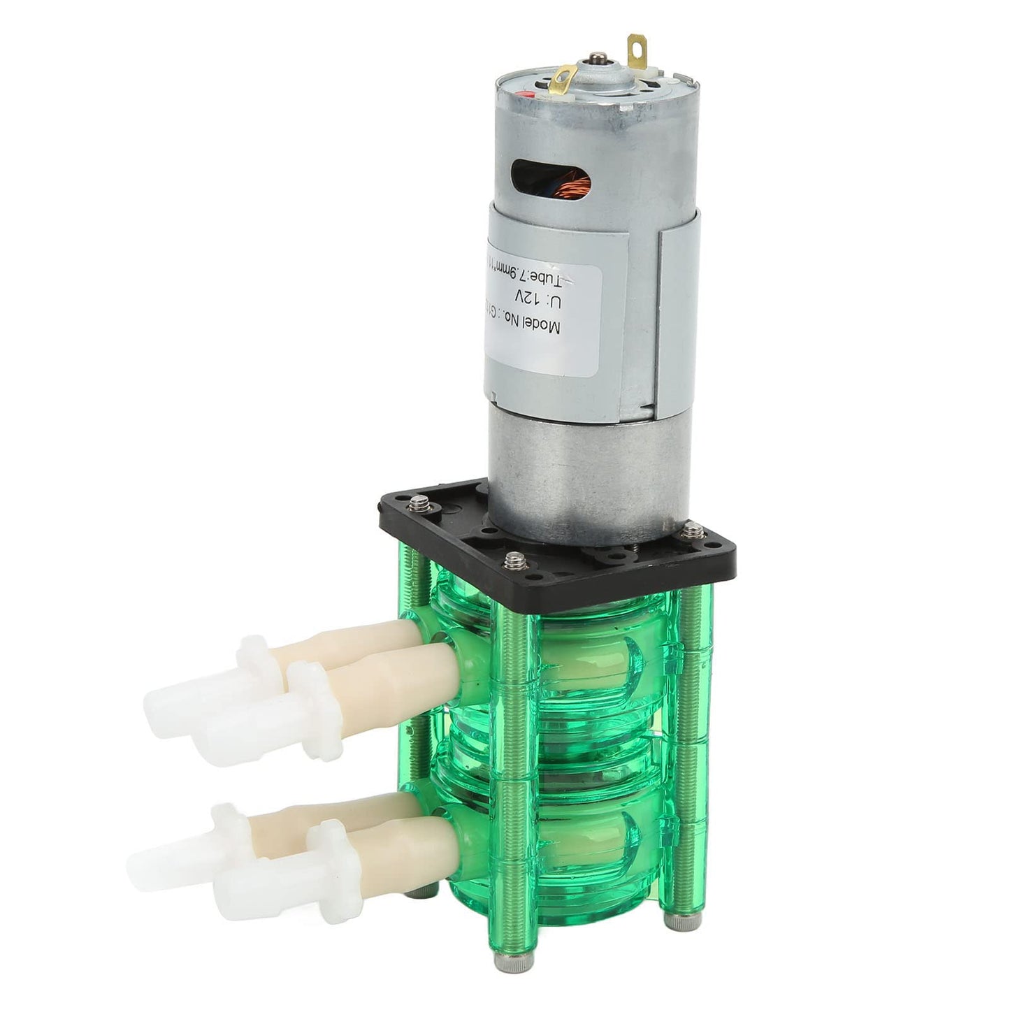 Peristaltic Metering Pumps Dual Head High Peristaltic Pump Liquid Dosing Pump with BPT Tube for Lab Analytical Liquid Liquid Sampling Analysis