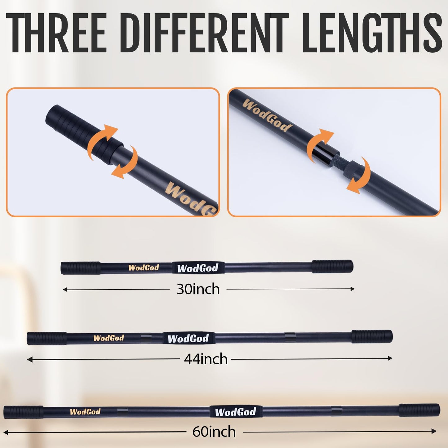Wooden Yoga Stick,5 Ft Mobility Stick,Adjustable Stretching Stick,Portable Splicable Exercise Stick,Exercise Pole For Balance,Flexibility And Mobility,Stretch Stick,Stick Mobility Training Stick