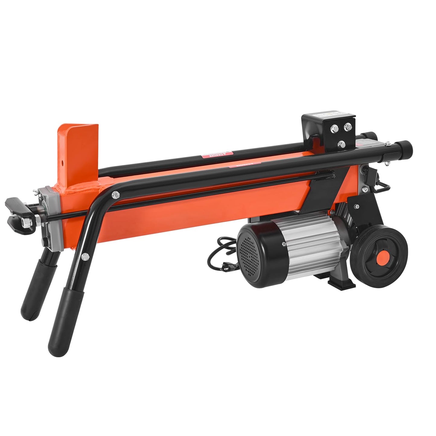 VEVOR Electric Log Splitter, 6.5 Tons Electric Wood Splitter, 1500W 15 Amp Motor, Portable Firewood Splitting Machine with 6" Wheels, Wood Splitters for Forestry Harvesting, Efficient & Secure