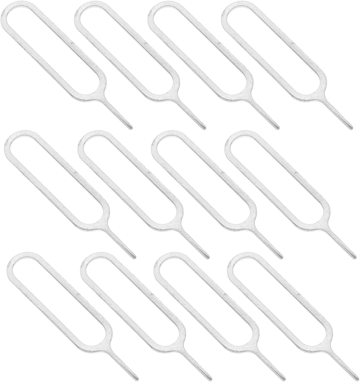 500pcs LALAFINA Sim Ejector Pin and Sim Tray Extraction Tool for Smartphones and Tablets
