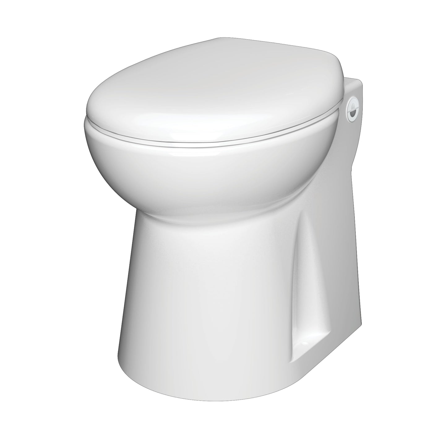 SFA SANIFLO - Sanicompact - 4C Dual-Flush Macerating Toilet - Space-Saving Half Bathroom Solution - Soft-close Toilet Seat Included - Certified CSA (IPC, NSPC) - Made In France