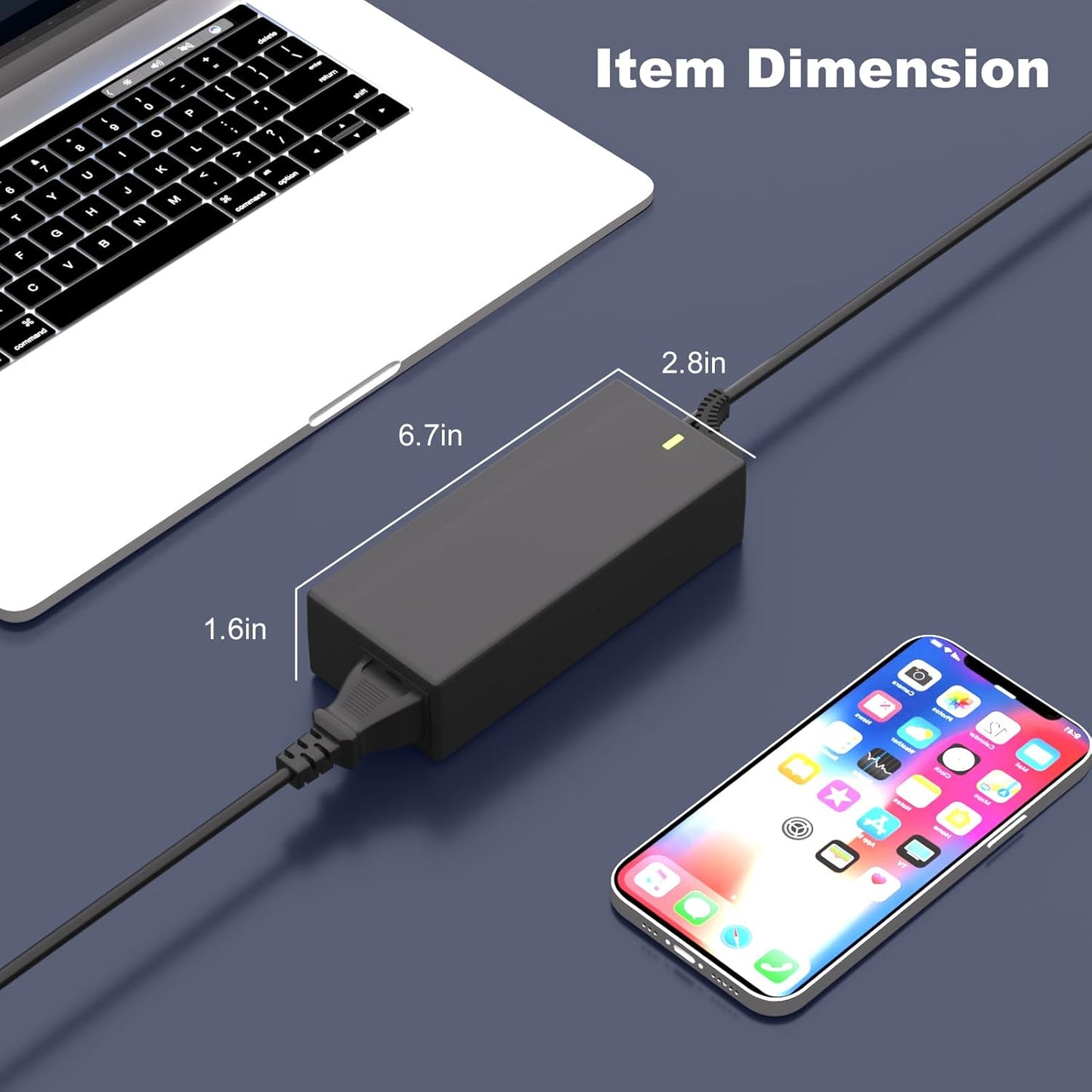 VillaCool 24V 2.5A AC/DC Power Supply Adapter Transformers Cord Compatible with JBL Vizio Polk Soundbar LED Strips CCTV