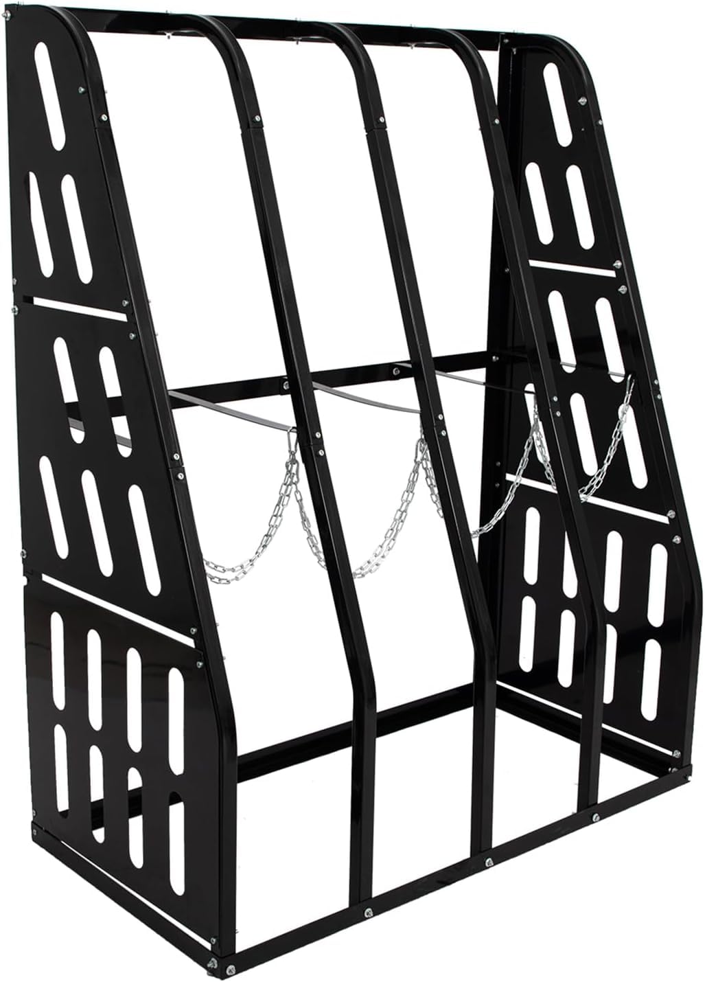 OREALLANDROL Vertical Bar Rack Standing Steel Vertical Long Parts Industrialized Large Capacity Storage Racks Rugged and Durable for Factories, Warehouses, Garages