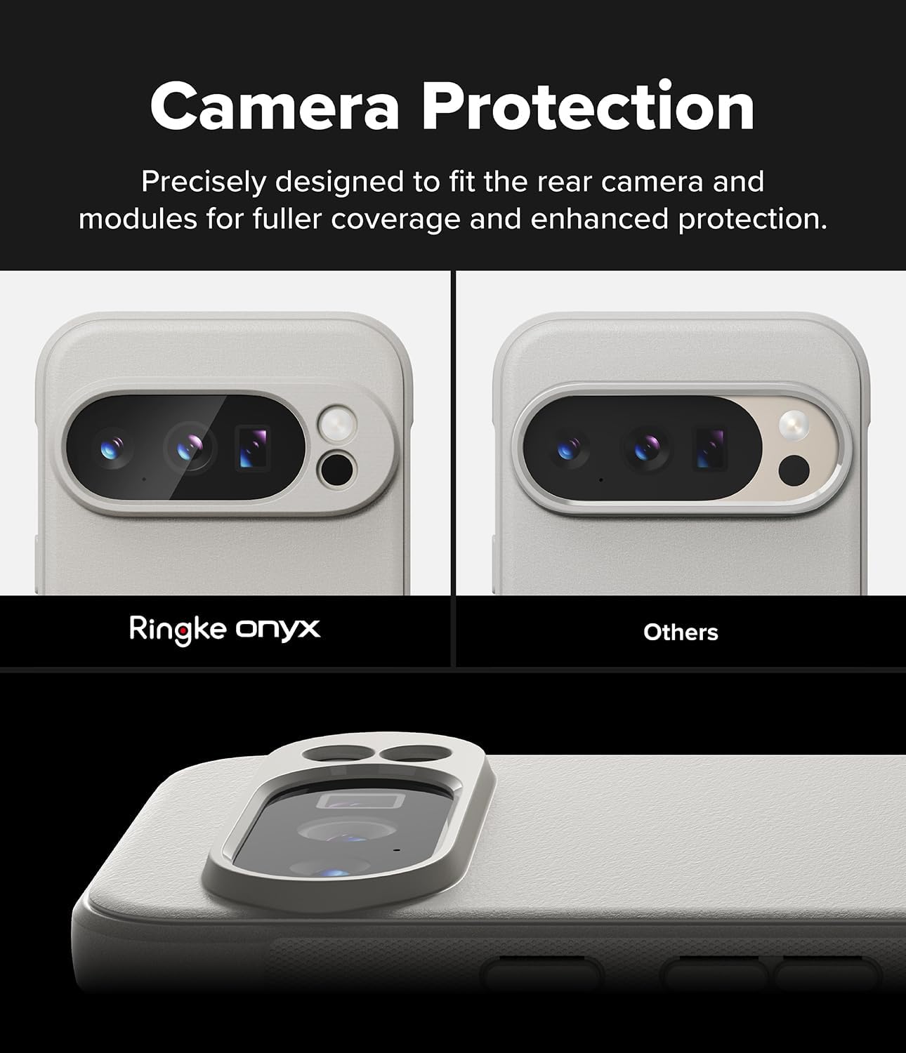 10 Ringke Onyx Designed for Google Pixel Pro XL Case [Compatible with MagSafe and Pixelsnap] Oil & Dirt Resistant