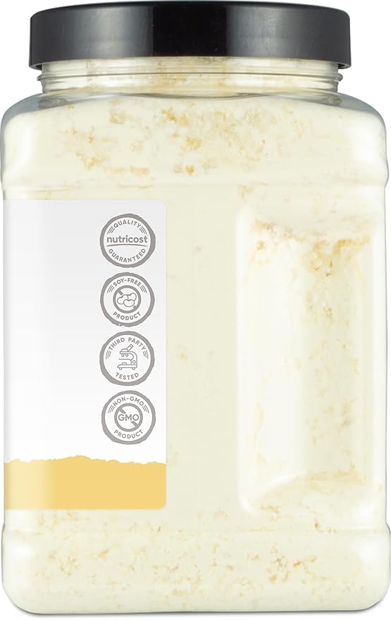 Nutricost Pantry Organic Egg White Protein Powder (1 LB) - GMO-Free, Gluten-Free