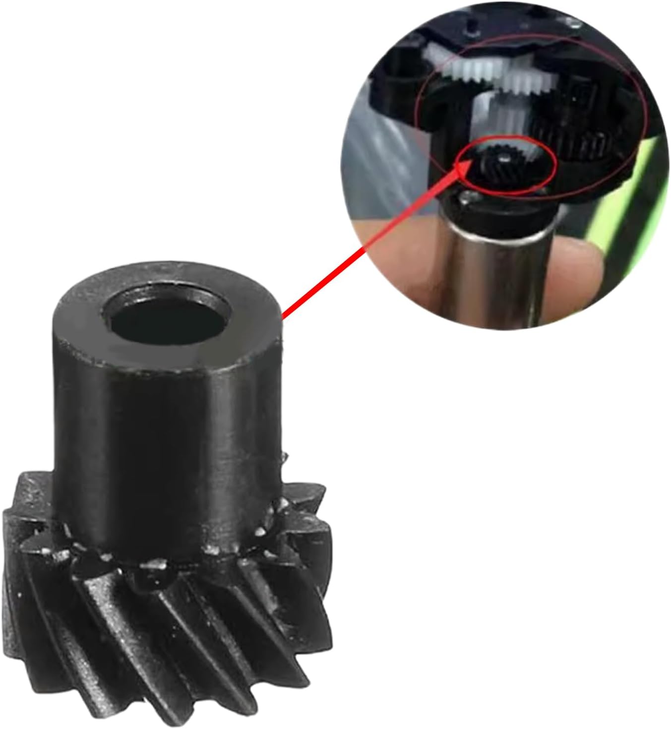 Haoyull 3pcs D90 D80 Autofocus Aperture Motor Gear for DSLR Camera Repair, Durability ABS Material, Precise Crafted