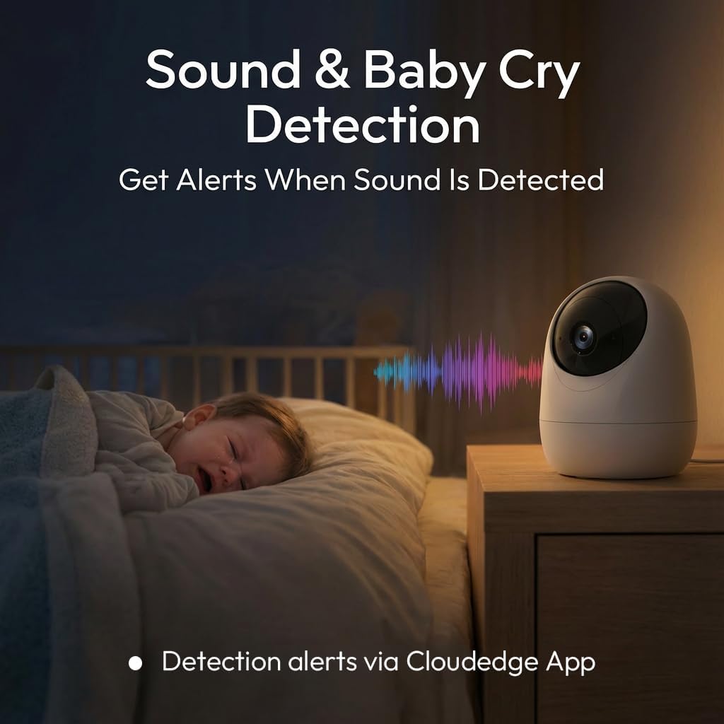 Rraycom 5G&2.4G WiFi,2K Security,360Pan 2-Way Indoor Camera Security Cameras for Home & Tilt, Dog/Pet Baby Camera