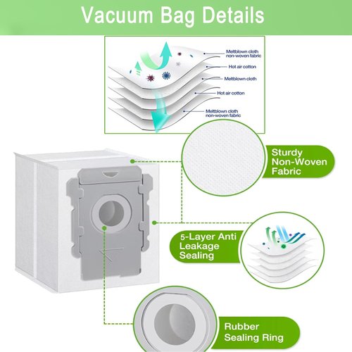 iRobot Replacement Parts - Multi-Surface Roller Brushes, Vacuum Bags, Filters & Side Brushes Set