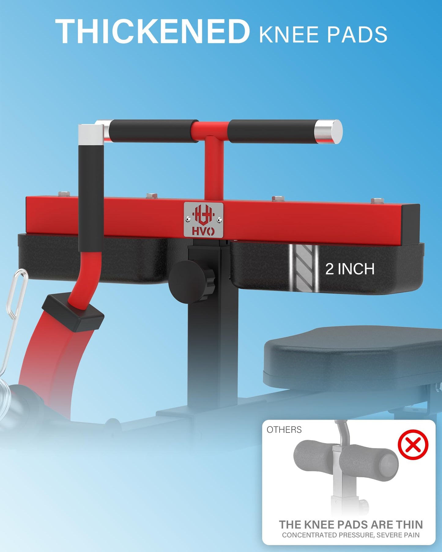 HVO Seated Calf Raise Machine: Calf Machine Home Gym Calf Workout Machine Exercise Equipment