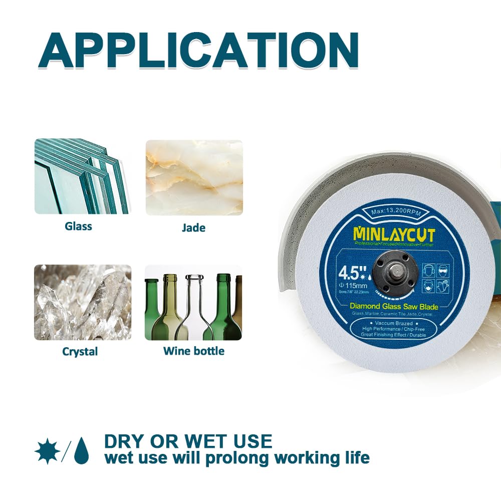 Tile Hole Saw Kit Diamond - (6/8/10/25/35/50/75/127mm Drill Bits+Finger Bit+Chamfer Bit+Adapter+Tile Blade) Diamond Hole Saw Kit for Porcelain Ceramic Marble Brick Granite,5/8"-11 Thread