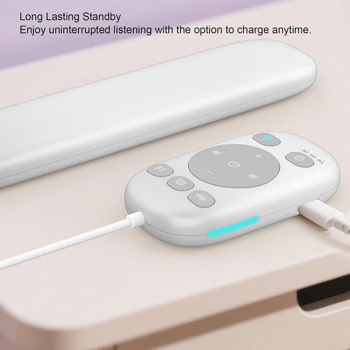 Tangxi 3 36 Under Pillow Speaker with Remote, Mini Portable Bluetooth Pillow Speaker Bone Conduction Wireless Sleep Aid