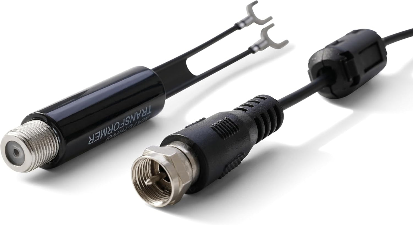 CHHLIUT 16ft FM Antenna for Stereo Receiver Magnetic Base, Coaxial Cable, Retractable, Perfect FM Reception for Home