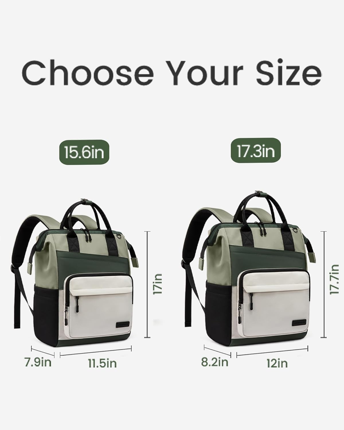 Backpack 15.6 Inch Backpack Daypack LOVEVOOK Laptop for Women, Travel for Work College Business, Water Resistant