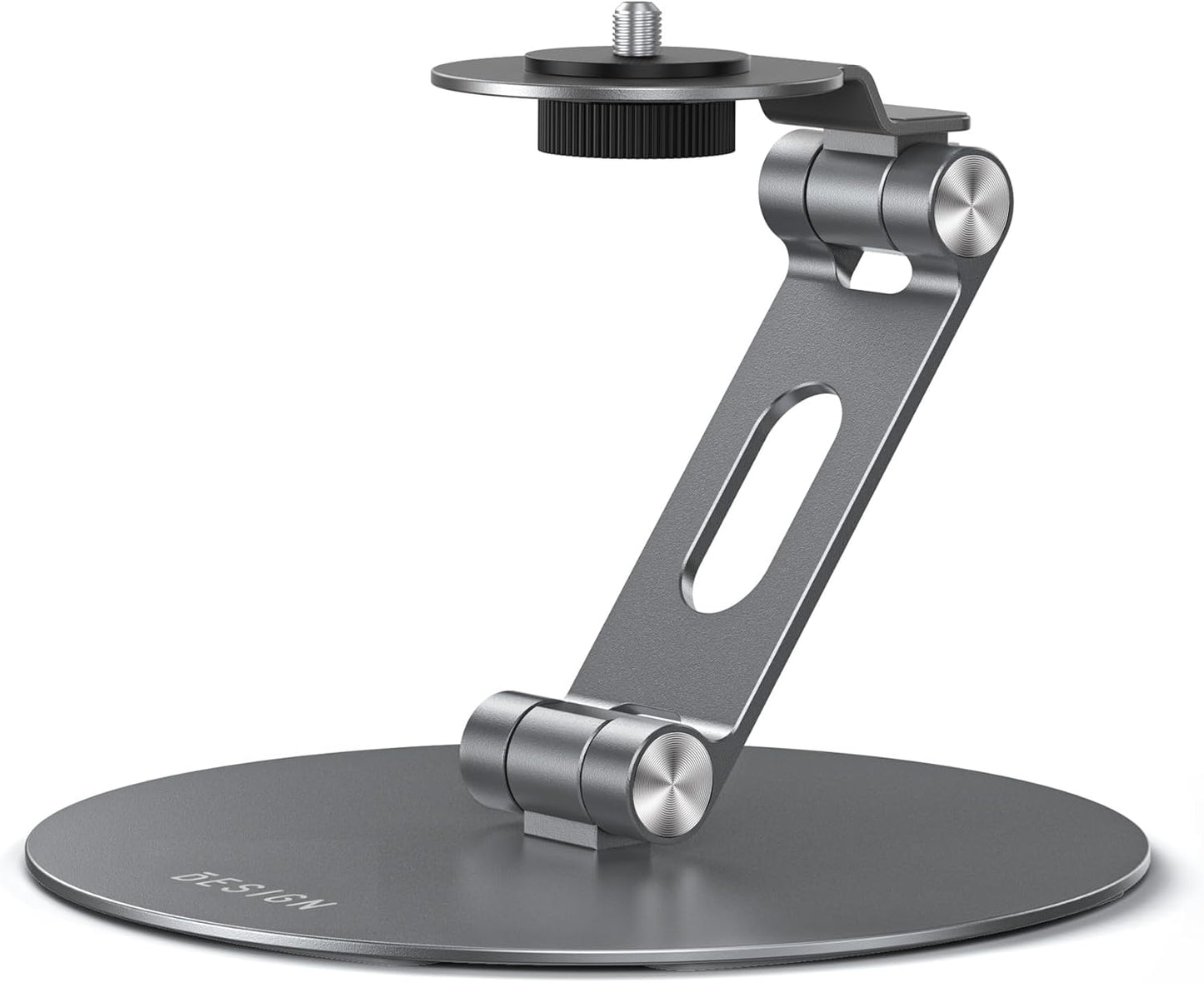 BESIGN PS01 1/4 inch Projector Foldable Mount Stand, Angle Adjustable Projector Stand with Mounting Screw
