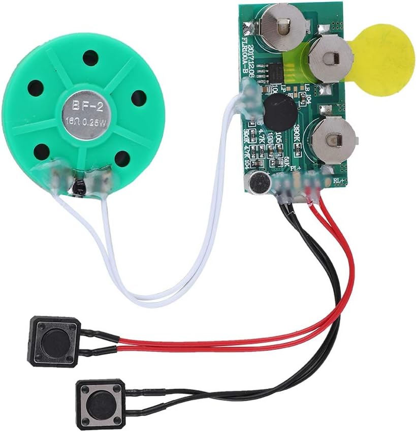 FOSA 4 Minutes DIY Greeting Card Chip Music Sound Voice Recording Module Device Chip Recordable Sound Chip