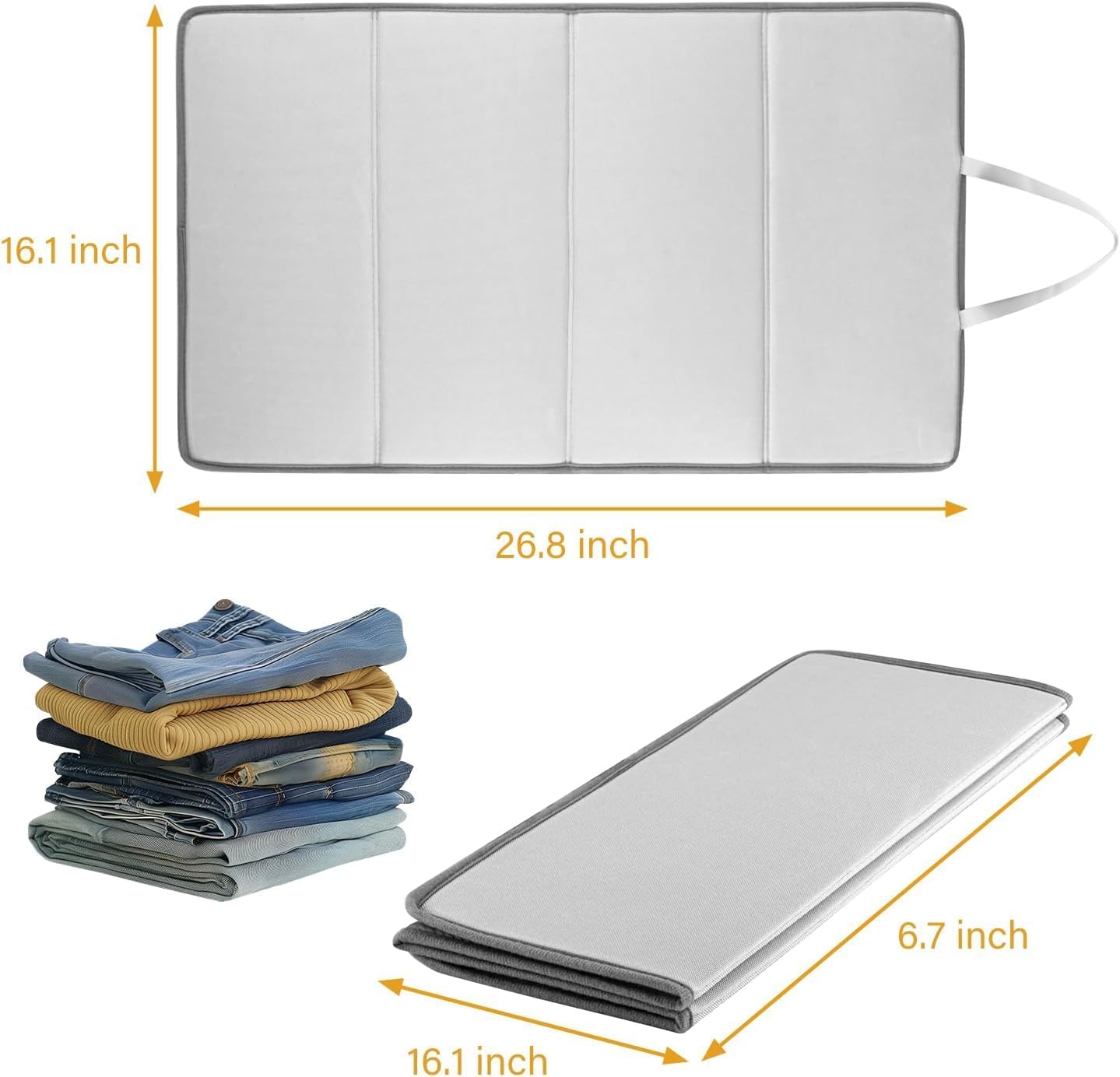 Skiennix Over The Door Steaming Station - Portable Garment Steamer Pad for Home & Travel