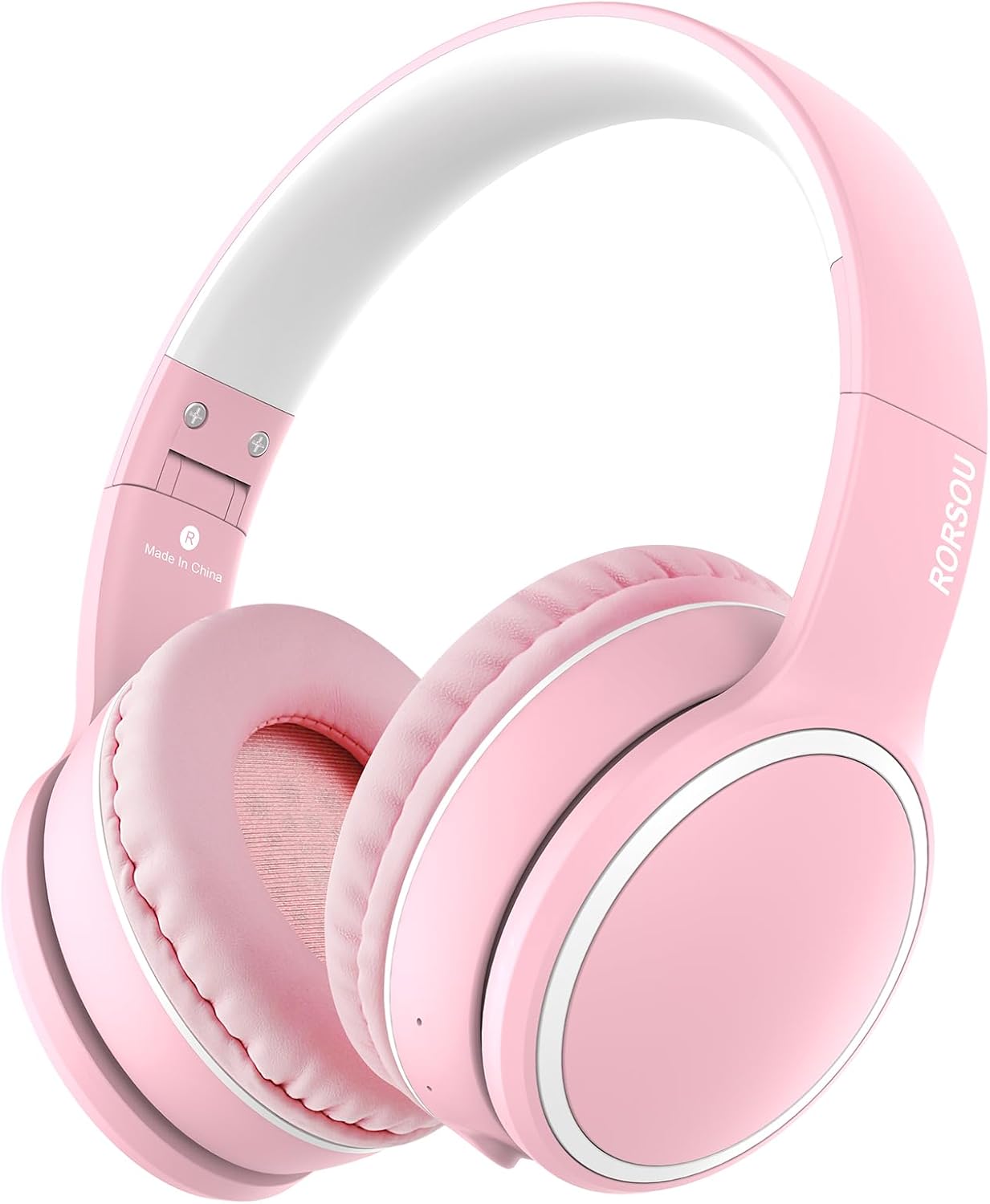 B10 Headset 50H 5.3 RORSOU Wireless Over-Ear Headphones, Lightweight Folding Stereo Bass Bluetooth with Mic, Playtime