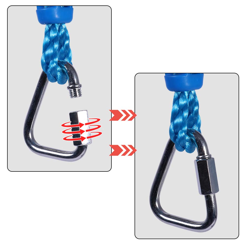 Ninja Wheel Obstacle for Kids Adults 360 Degrees Rotating Joint Jungle Gym Monkey Wheel Course Outdoor Indoor Playground Backyard Warrior Obstacle Course Slacking Line